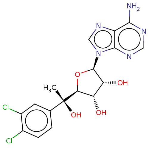 Chemical structure of BindingDB Monomer ID 533492