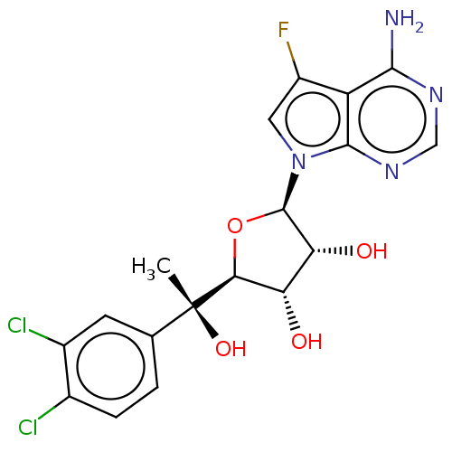 Chemical structure of BindingDB Monomer ID 533494