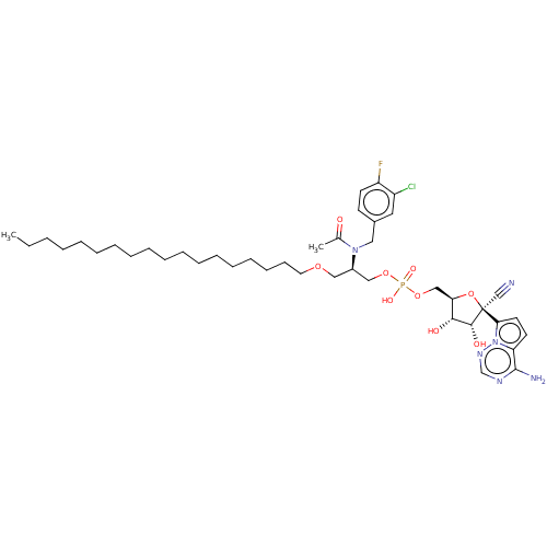 Chemical structure of BindingDB Monomer ID 534206