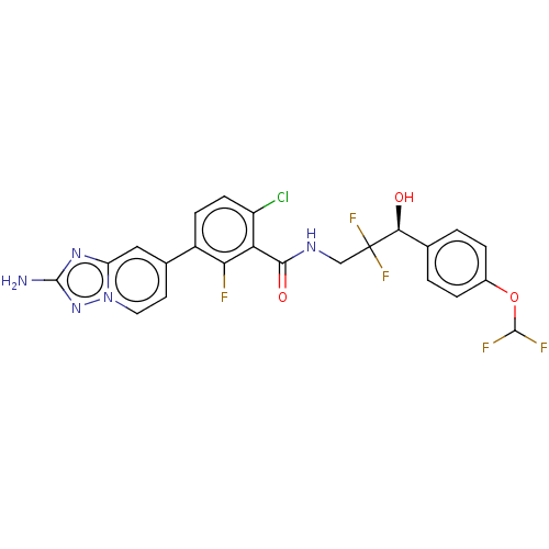 Chemical structure of BindingDB Monomer ID 534450