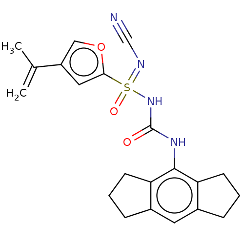 Chemical structure of BindingDB Monomer ID 534845