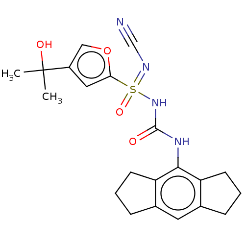 Chemical structure of BindingDB Monomer ID 534862