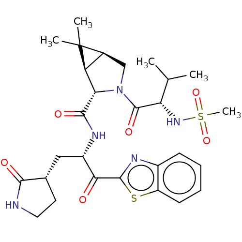 Chemical structure of BindingDB Monomer ID 535123