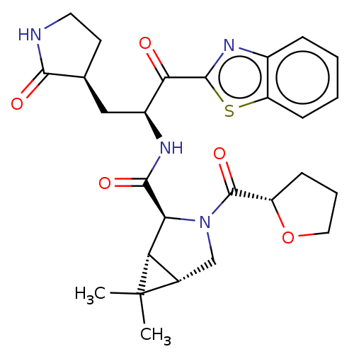 Chemical structure of BindingDB Monomer ID 535140