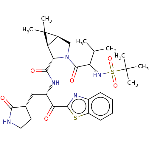 Chemical structure of BindingDB Monomer ID 535145