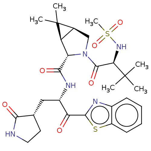 Chemical structure of BindingDB Monomer ID 535166