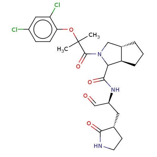 Chemical structure of BindingDB Monomer ID 535292