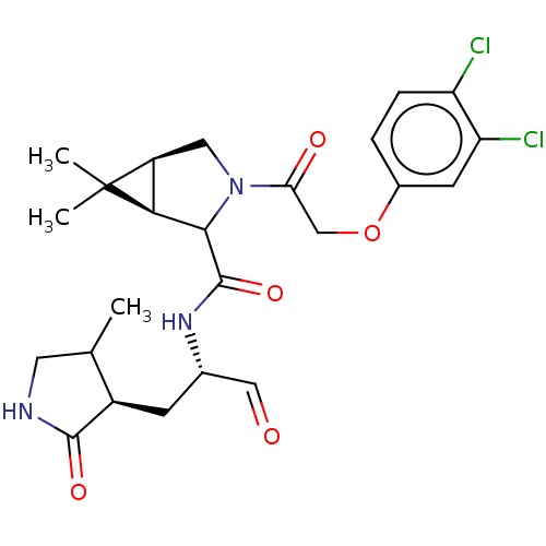 Chemical structure of BindingDB Monomer ID 535809