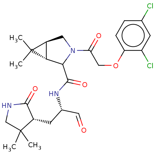 Chemical structure of BindingDB Monomer ID 535817