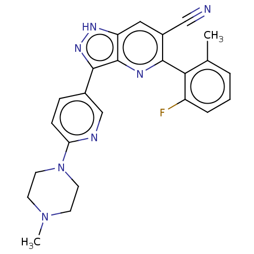 Chemical structure of BindingDB Monomer ID 536155