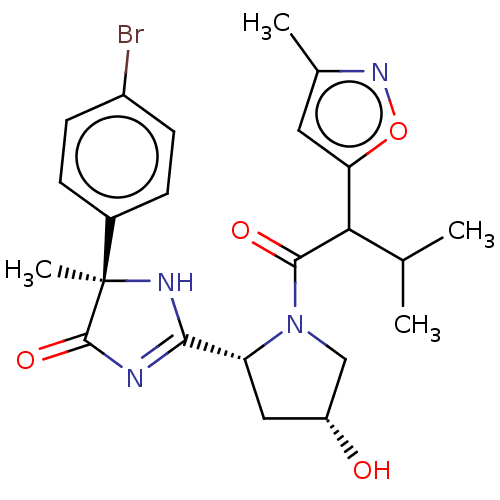 Chemical structure of BindingDB Monomer ID 536190