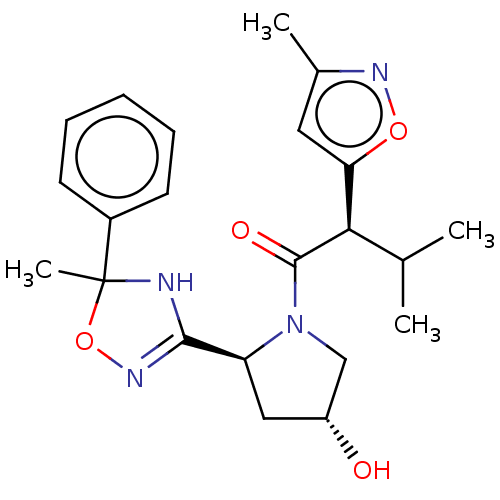 Chemical structure of BindingDB Monomer ID 536215