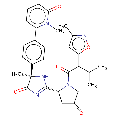 Chemical structure of BindingDB Monomer ID 536230
