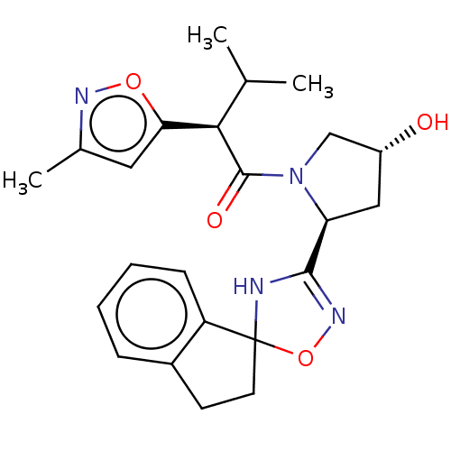 Chemical structure of BindingDB Monomer ID 536231