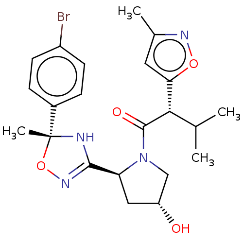 Chemical structure of BindingDB Monomer ID 536252