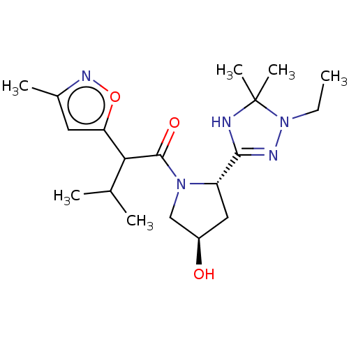 Chemical structure of BindingDB Monomer ID 536264