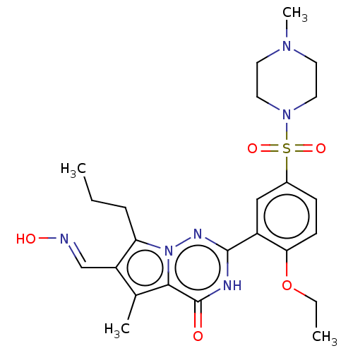 Chemical structure of BindingDB Monomer ID 536301