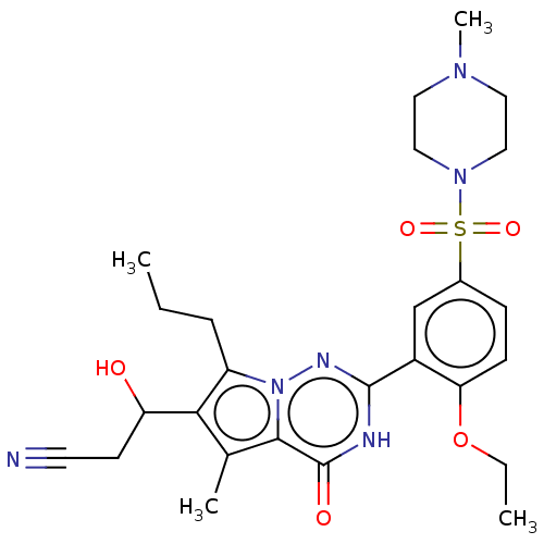 Chemical structure of BindingDB Monomer ID 536306