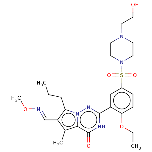 Chemical structure of BindingDB Monomer ID 536307