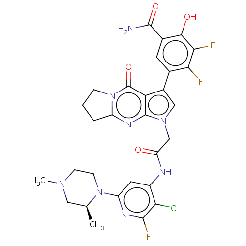 Chemical structure of BindingDB Monomer ID 536422