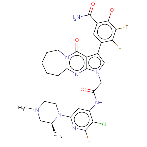 Chemical structure of BindingDB Monomer ID 536470