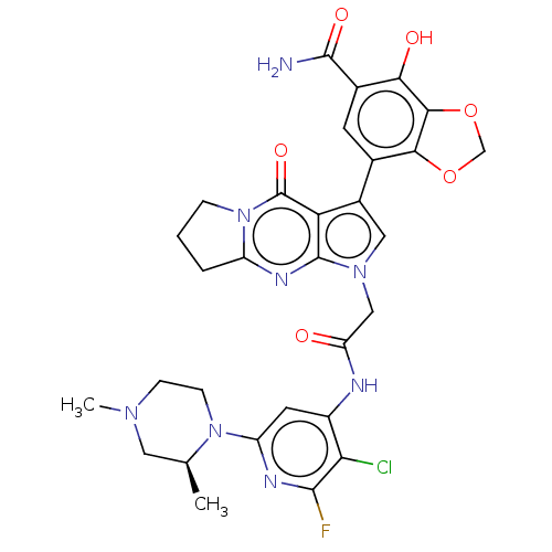 Chemical structure of BindingDB Monomer ID 536505