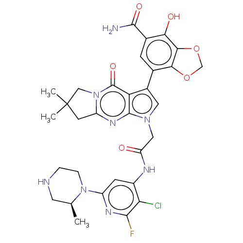 Chemical structure of BindingDB Monomer ID 536517