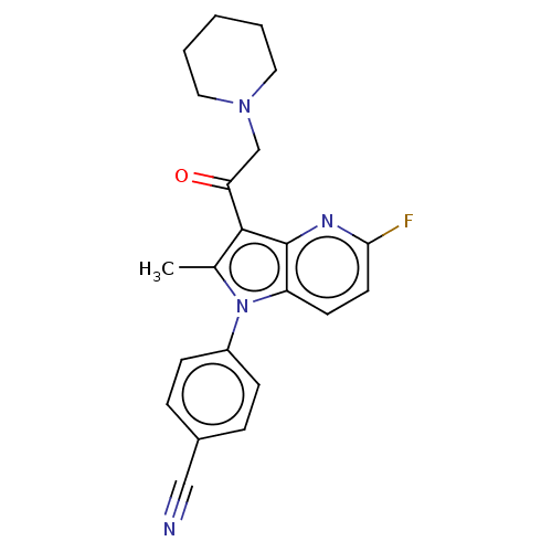 Chemical structure of BindingDB Monomer ID 536560