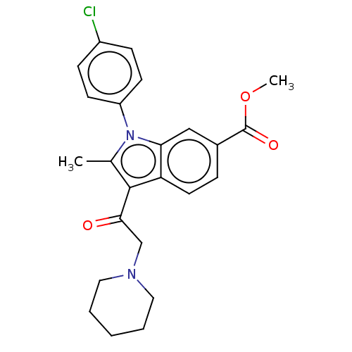 Chemical structure of BindingDB Monomer ID 536565