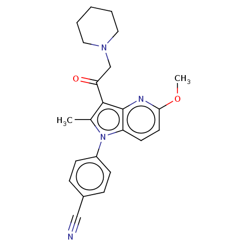 Chemical structure of BindingDB Monomer ID 536570