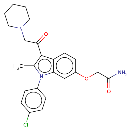 Chemical structure of BindingDB Monomer ID 536572