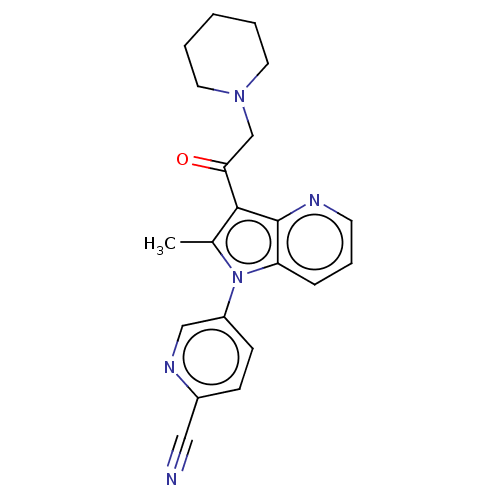 Chemical structure of BindingDB Monomer ID 536574