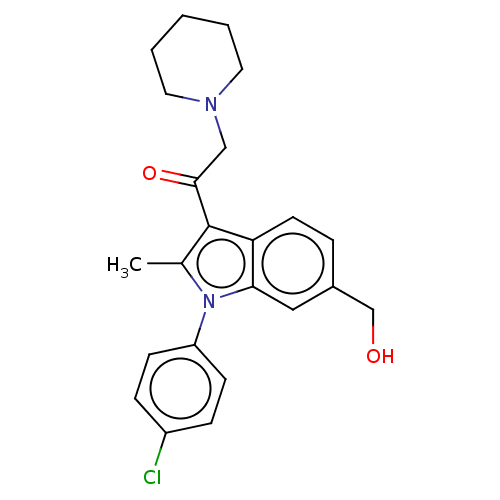 Chemical structure of BindingDB Monomer ID 536575