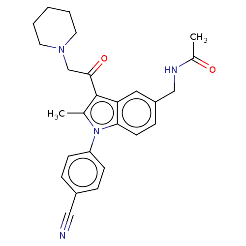 Chemical structure of BindingDB Monomer ID 536576