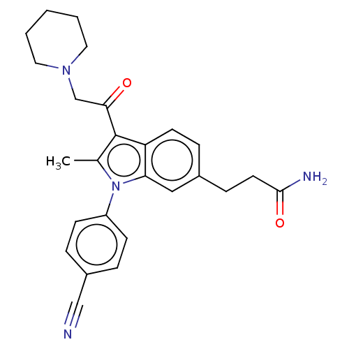 Chemical structure of BindingDB Monomer ID 536587
