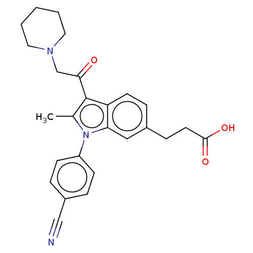 Chemical structure of BindingDB Monomer ID 536594