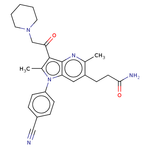 Chemical structure of BindingDB Monomer ID 536603