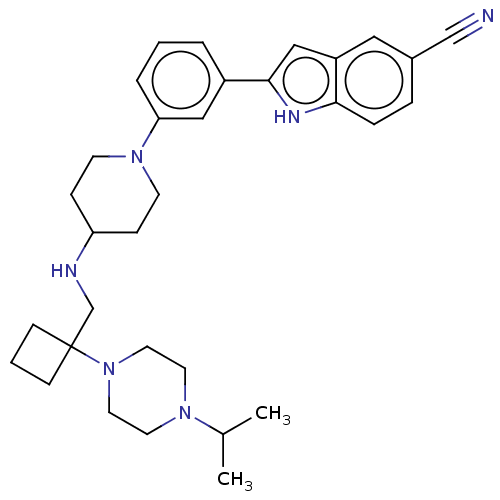 Chemical structure of BindingDB Monomer ID 536747