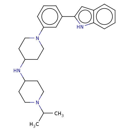 Chemical structure of BindingDB Monomer ID 536789