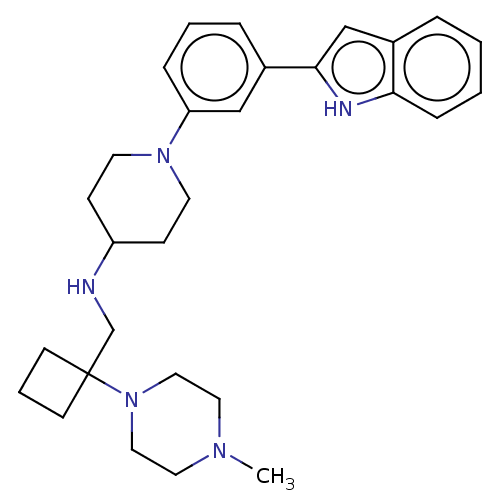 Chemical structure of BindingDB Monomer ID 536797