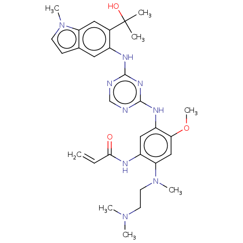 Chemical structure of BindingDB Monomer ID 536907