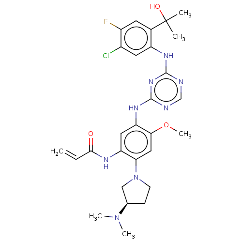 Chemical structure of BindingDB Monomer ID 536908