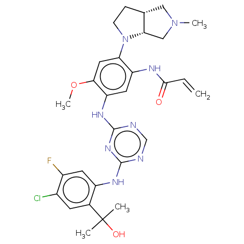 Chemical structure of BindingDB Monomer ID 536916