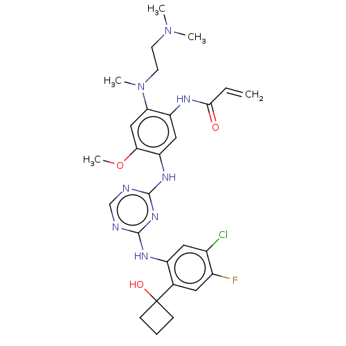 Chemical structure of BindingDB Monomer ID 536954