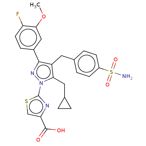Chemical structure of BindingDB Monomer ID 536955
