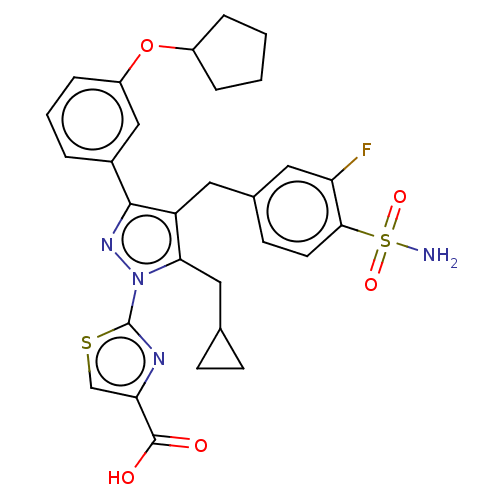Chemical structure of BindingDB Monomer ID 537013