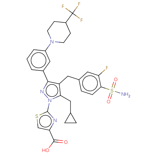 Chemical structure of BindingDB Monomer ID 537069