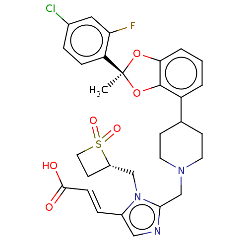 Chemical structure of BindingDB Monomer ID 537096