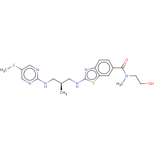 Chemical structure of BindingDB Monomer ID 537690