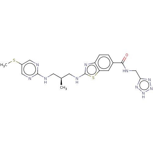 Chemical structure of BindingDB Monomer ID 537714